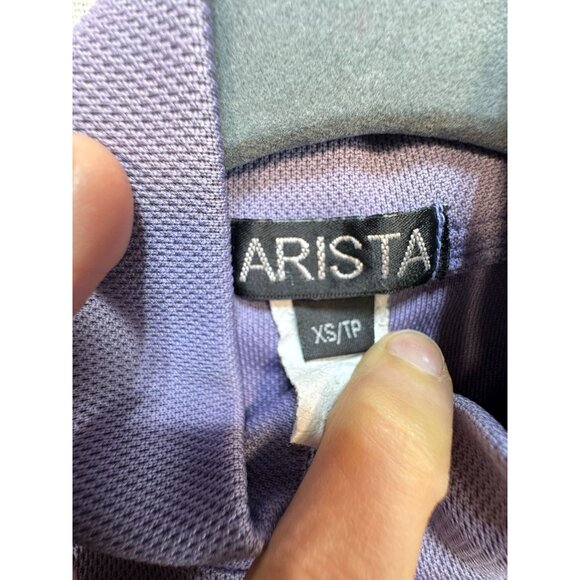 Arista Womens Sleeveless Performance Top Size XS Lavender High Neck Activewear - Picture 2 of 11